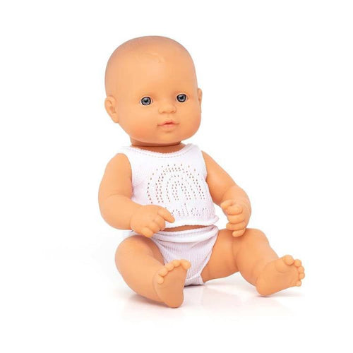 Lalka chłopiec Europejczyk 32 cm Baby - Miniland