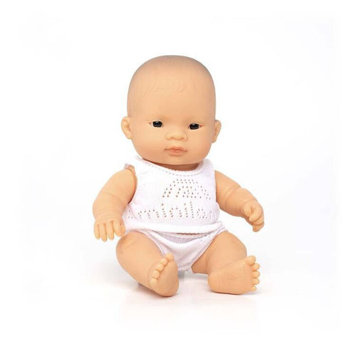 Lalka dziewczynka Azjatka 21 cm Baby - Miniland