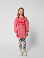 Legginsy z bawełny organicznej Off White - Bobo Choses