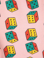 Legginsy z bawełny organicznej Pink - Bobo Choses