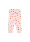 Legginsy z bawełny organicznej Rose Pink - KONGES SLØJD