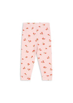 Legginsy z bawełny organicznej Rose Pink - KONGES SLØJD