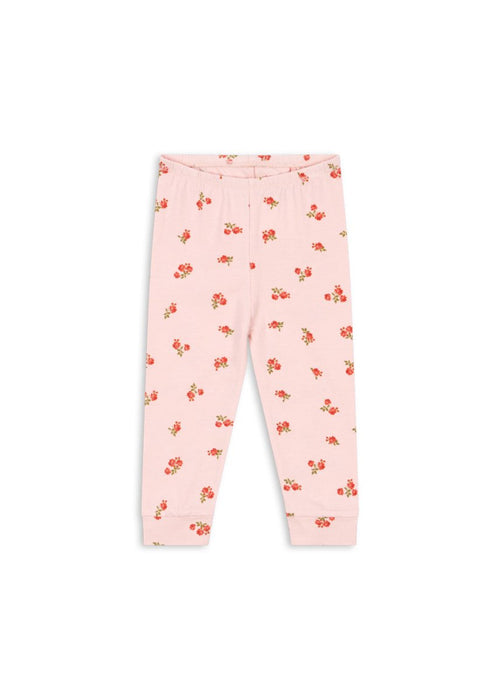 Legginsy z bawełny organicznej Rose Pink - KONGES SLØJD