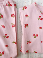 Legginsy z bawełny organicznej Rose Pink - KONGES SLØJD