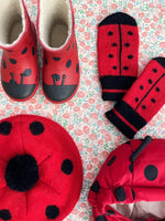 Lekkie ocieplane kalosze Cinelle Lady Bug - KONGES SLØJD