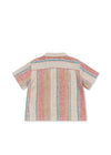 Lniana koszula z krótkim rękawem Venice Stan Stripe - KONGES SLØJD