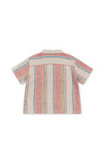 Lniana koszula z krótkim rękawem Venice Stan Stripe - KONGES SLØJD