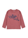 Longsleeve z bawełny organicznej Brown - Bobo Choses