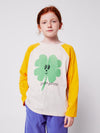 Longsleeve z bawełny organicznej Yellow - Bobo Choses