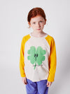 Longsleeve z bawełny organicznej Yellow - Bobo Choses