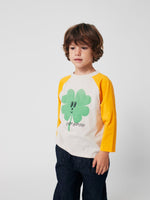Longsleeve z bawełny organicznej Yellow - Bobo Choses