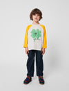 Longsleeve z bawełny organicznej Yellow - Bobo Choses