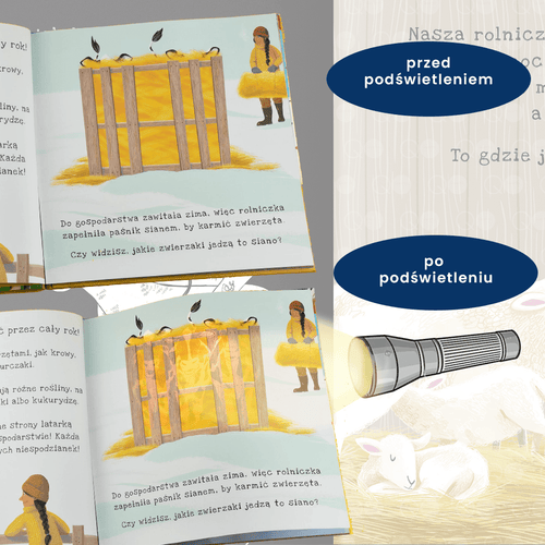 Na farmie. Podświetl i Odkryj. - Wydawnictwo Api Papi