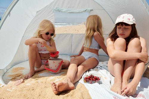 Namiot plażowy typu pop - up z filtrem UV40+ Cassie Peach / Sea shell - Liewood