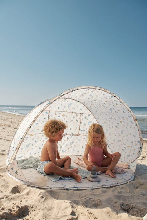 Namiot plażowy typu pop - up z filtrem UV40+ Cassie Sea creature / Sandy - Liewood