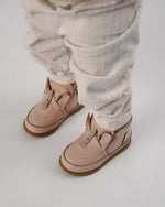 Ocieplane buty dziecięce Dubu Special Shoes Unicorn Light Rose Leather - Donsje