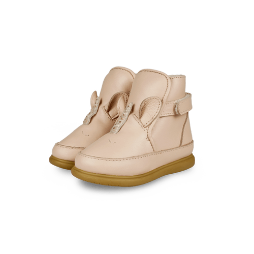 Ocieplane buty dziecięce Dubu Special Shoes Unicorn Light Rose Leather - Donsje
