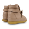 Ocieplane buty dziecięce ze skóry Dubu Exclusive Shoes Mouse Praline Leather - Donsje