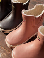 Ocieplane kalosze ROI Rain boot Cameo Brown - KONGES SLØJD