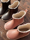 Ocieplane kalosze ROI Rain boot Cameo Brown - KONGES SLØJD