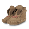 Ocieplane skórzane buty niemowlęce Junus Booties Truffle Nubuck - Donsje