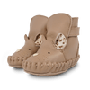 Ocieplane skórzane buty niemowlęce Kapi Exclusive Booties Mouse Praline Leather - Donsje