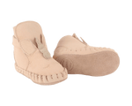 Ocieplane skórzane buty niemowlęce Kapi Special Booties Unicorn Light Rose Leather - Donsje