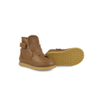 Ocieplane wełną skórzane buty Dubu Classic Bear Cognac Classic Leather - Donsje