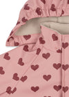 Ocieplany komplet przeciwdeszczowy Rainy Palme Set Amour Pink - KONGES SLØJD