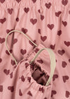 Ocieplany komplet przeciwdeszczowy Rainy Palme Set Amour Pink - KONGES SLØJD