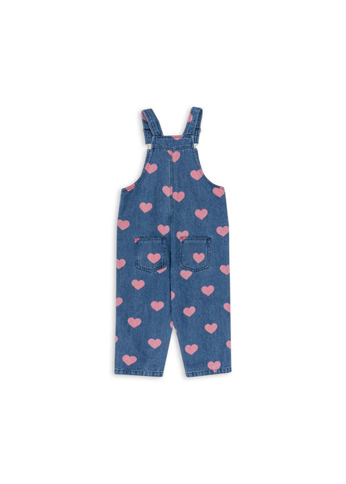 Ogrodniczki jeansowe Magot Bon Coeur Pink - KONGES SLØJD