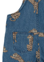 Ogrodniczki z denimu Magot Tiger - KONGES SLØJD