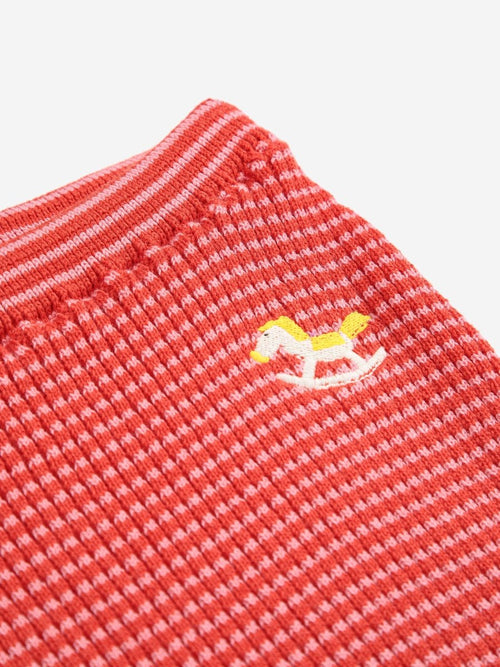 Półśpiochy z bawełny organicznej Red - Bobo Choses