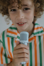 Przenośny podświetlany głośnik Karaoke z mikrofonami - Kidwolf