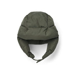Puchowa czapka pilotka Tori Hunter green - Liewood