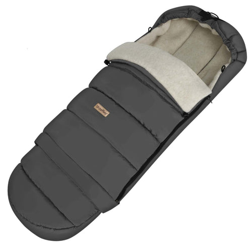 Regulowany śpiwór do wózka iGrow Aspen 0 - 36m Anthracite - Zaffiro