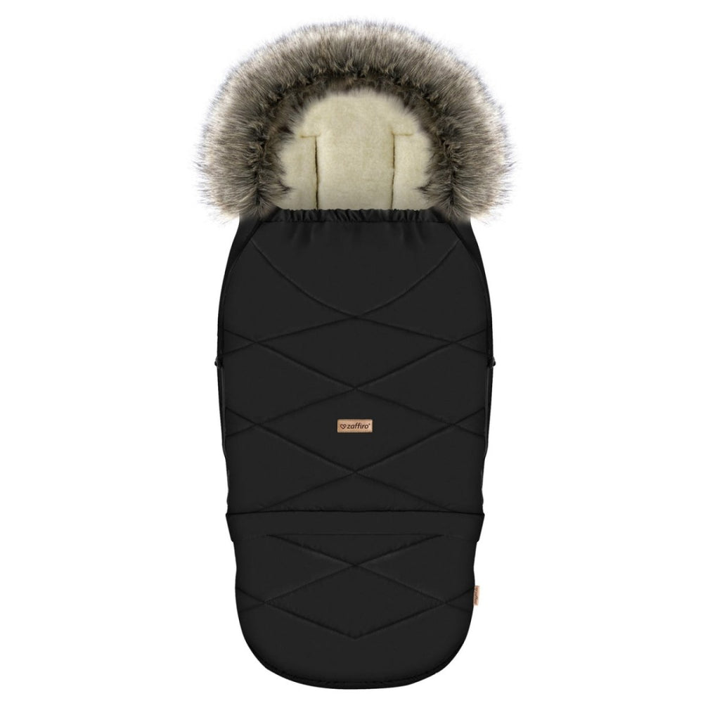 Regulowany śpiwór z torbą GrowUP Nordico 0 - 36m Black - Zaffiro