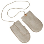 Rękawiczki dziecięce wełniane Sierra 1 - 3Y Beige - Zaffiro