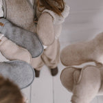 Rękawiczki dziecięce wełniane Sierra 1 - 3Y Grey - Zaffiro