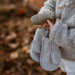 Rękawiczki dziecięce wełniane Sierra 1 - 3Y Grey - Zaffiro