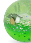 Sensoryczna piłka z wodą i konfetti Glitter water ball Lemon - KONGES SLØJD