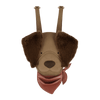 Skórzany plecaczek Stanez Western Dog Truffle Nubuck - Donsje