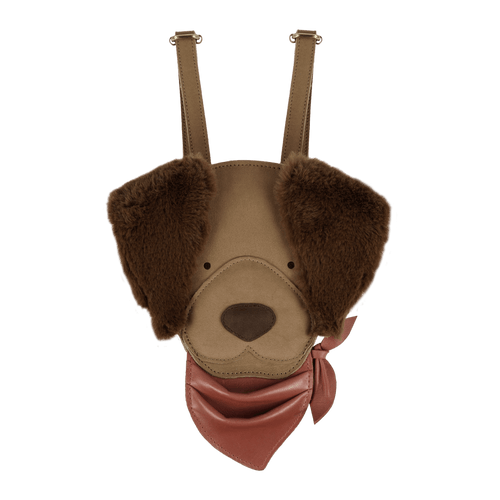 Skórzany plecaczek Stanez Western Dog Truffle Nubuck - Donsje