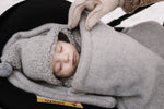 Śpiworek mini wełniany Sierra 0 - 18 m Grey - Zaffiro