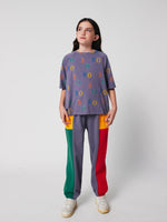 Spodnie z bawełny organicznej oversize Multicolor - Bobo Choses