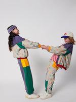 Spodnie z bawełny organicznej oversize Multicolor - Bobo Choses