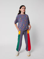 Spodnie z bawełny organicznej oversize Multicolor - Bobo Choses
