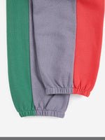 Spodnie z bawełny organicznej oversize Multicolor - Bobo Choses