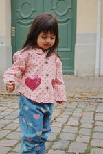 Spodnie z denimu Magot Bon Coeur Colore - KONGES SLØJD