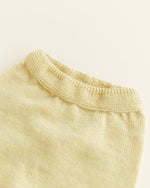 Spodnie z wełny merino Guido Pants Sand - Hvid